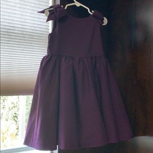 Eggplant Janie and Jack special occasion dress